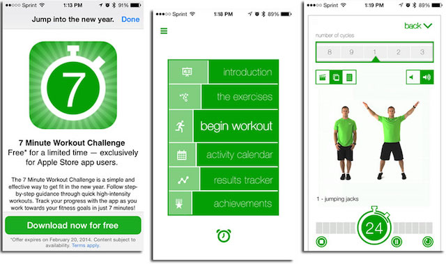 7 workout app