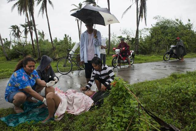 Maternal Health;Typhoon Hayien; save the children
