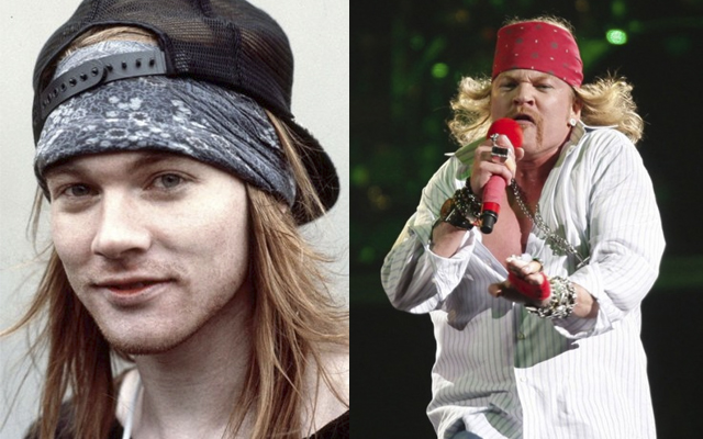 Axl Rose Antes y Despues