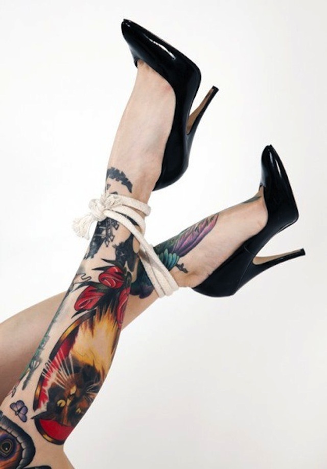 sexy-inked-girls-tattoos-tatts-chicquero-rope-heels-tattoos