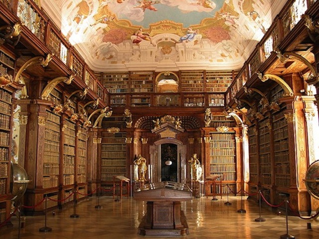 8-Melk-Abbey-Library-Melk-Austria