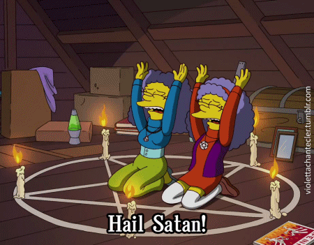 Hail Satan Simpson
