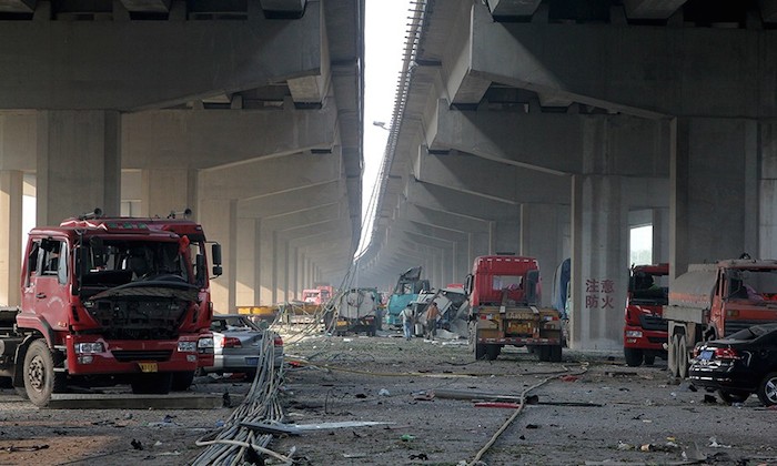 Tianjin explosión 1