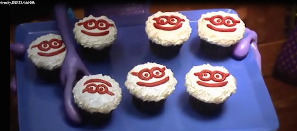 monsters university randall cupcakes