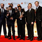 Equipo de producción de Senna. Ganador del premio a mejor documental.