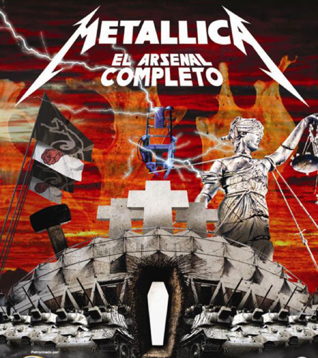 Metallica Palacio de los Deportes México 2012
