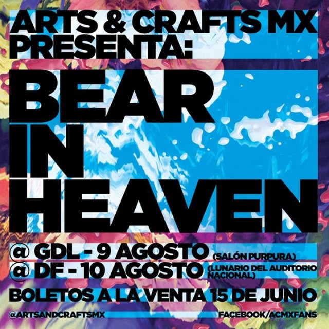 Bear In Heaven México 2012