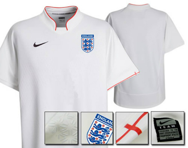 Así será el nuevo uniforme de la selección de Inglaterra? Sopitas.com