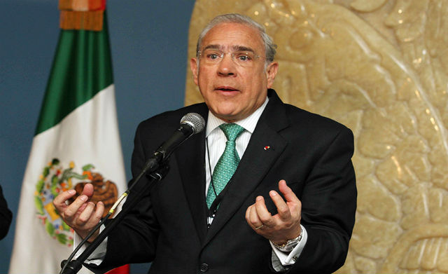 Miguel Ángel Gurría, secretario general de la OCDE