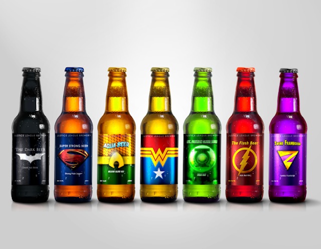 La cerveza de Batman, Superman y más! 
