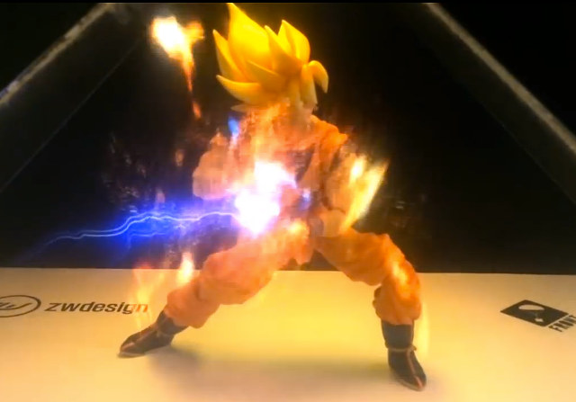 Nerdgasmo: Figura de Goku lanza Kamehameha 