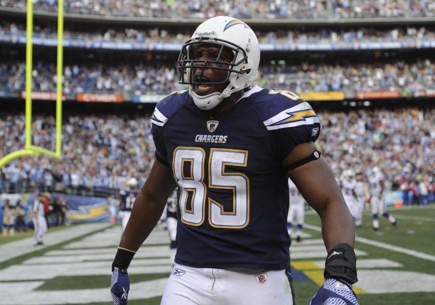 AntonioGates-Chargers-Steelers-MNF-NFL