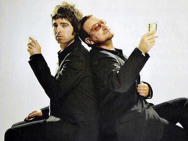 Image result for bono and gallagher