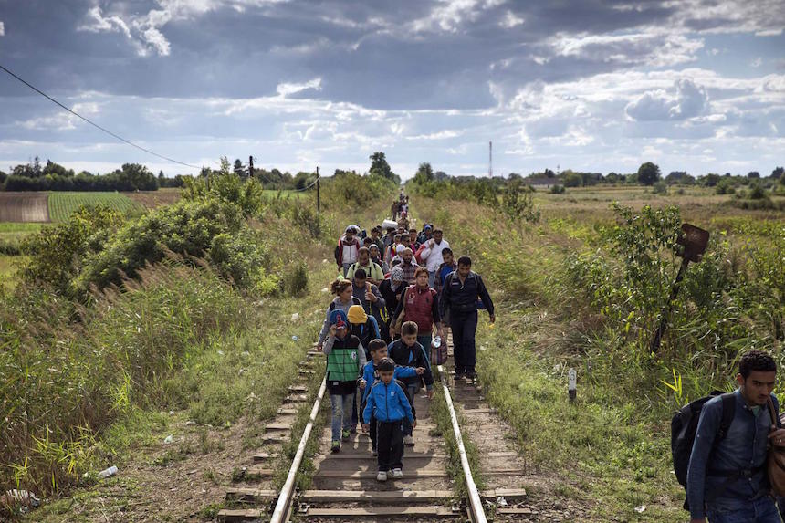 BESTPIX Serbian Authorities Process Migrants As They Make Their Way Through Europe
