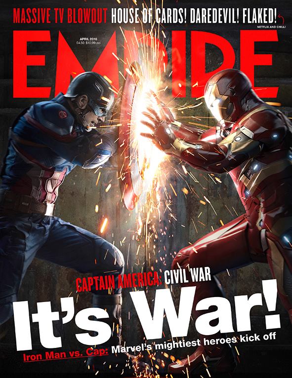 Empire Magazine Captain America Civil War
