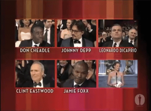 Leonardo DiCaprio loses Oscar in 2005