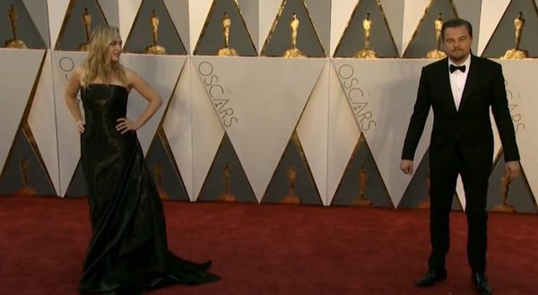 Kate Winselt y Leonardo DiCaprio