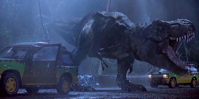 Escena de 'Jurassic Park'