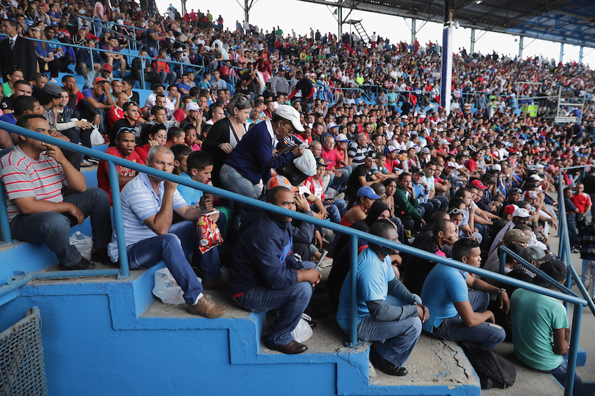 President Obama Attends Tampa Bay Devil Rays v Cuban National Team Baseball Game In Havana