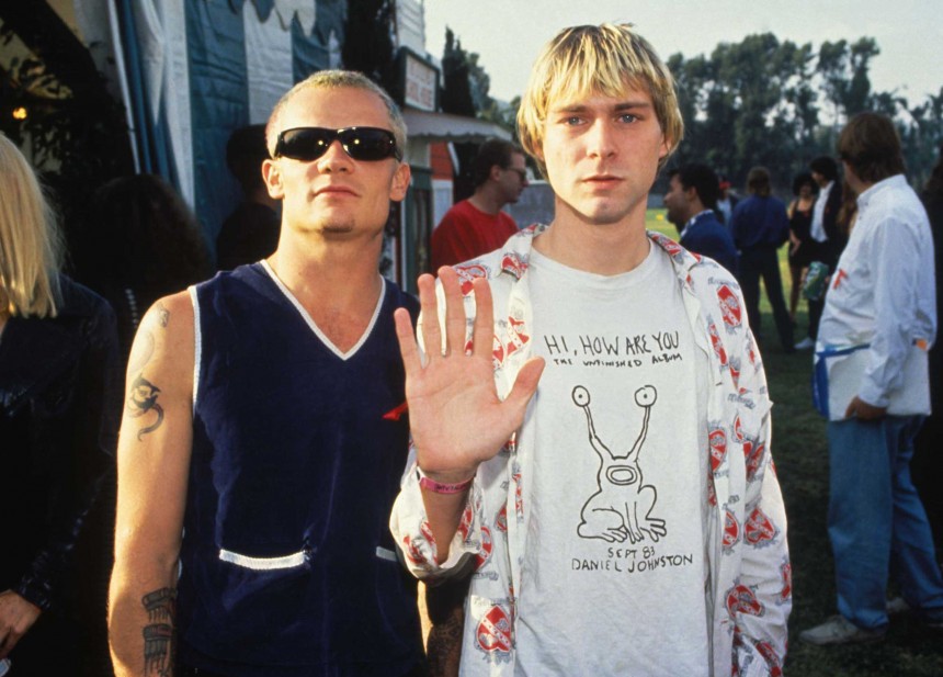 Flea-Kurt-Cobain