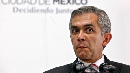 Miguel Angel Mancera Jefe de Gobierno CDMX