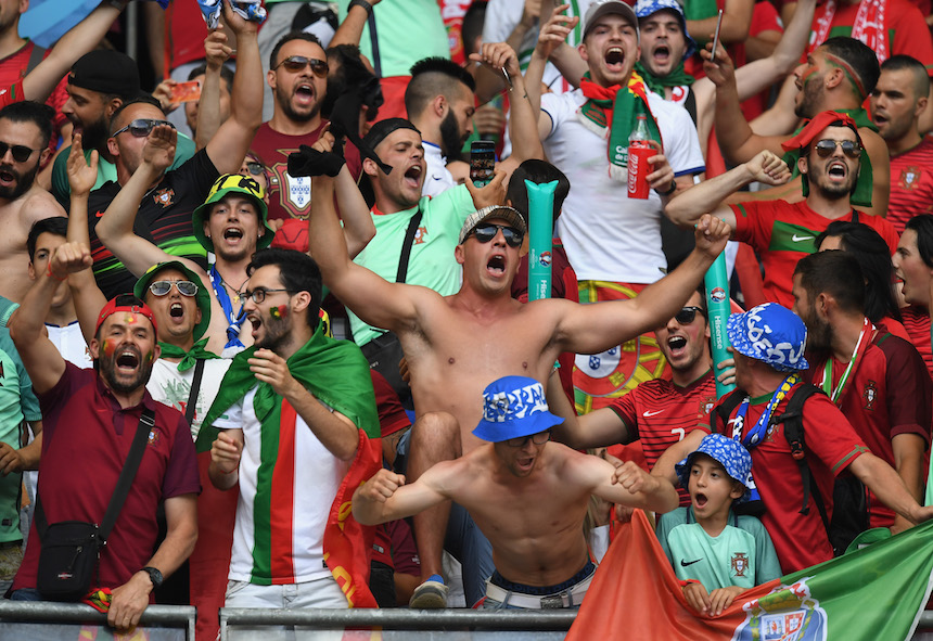 aficion portugal final euro 2016