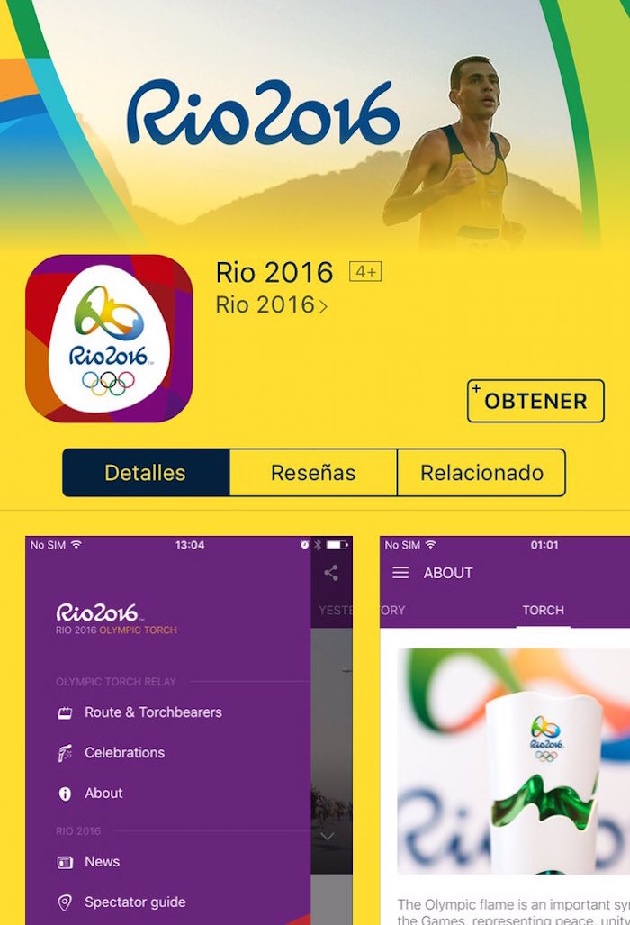 app rio 2016