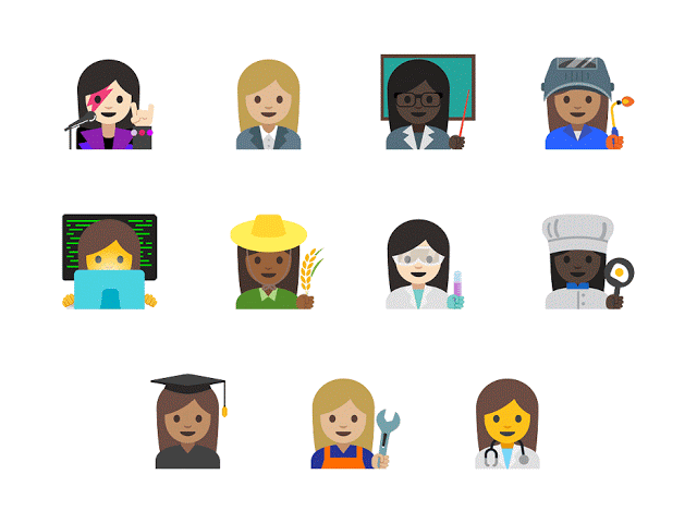 emojis razas