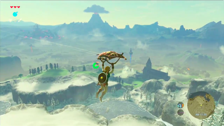 Paraglider The Legend of Zelda: Breath of the Wild