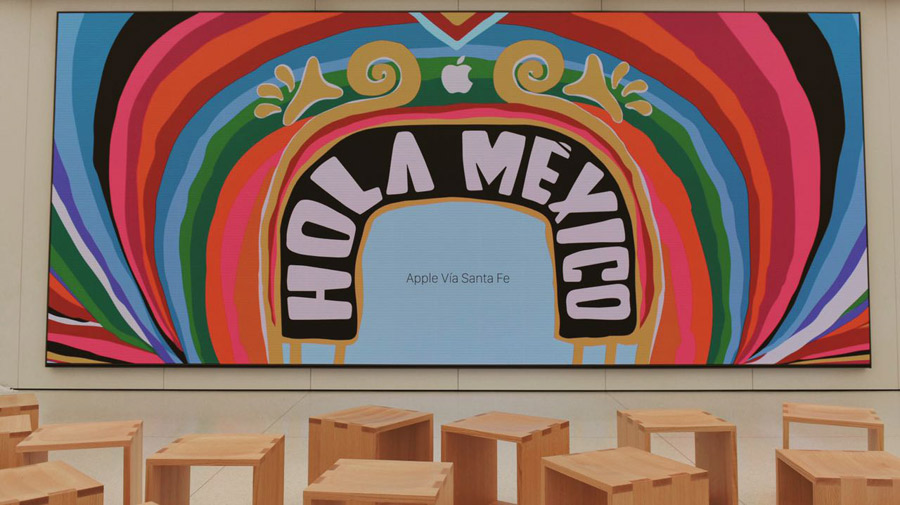 Apple Store Mexico Via Santa Fe