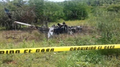 El helicóptero de la Policía de Michoacán no fue derribado, se estrelló al evadir disparos