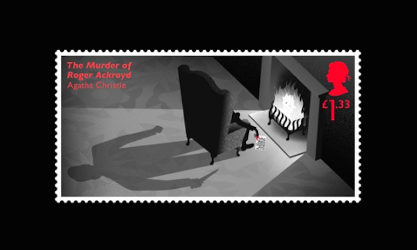 Para celebrar el nacimiento de Agatha Christie el correo inglés puso en circulación seis estampillas