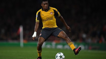 Alex Iwobi, delantero del Arsenal