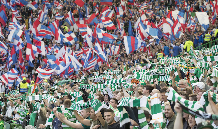 La rivalidad entre el Celtic y el Rangers regresó el día de ayer, después de cuatro años 