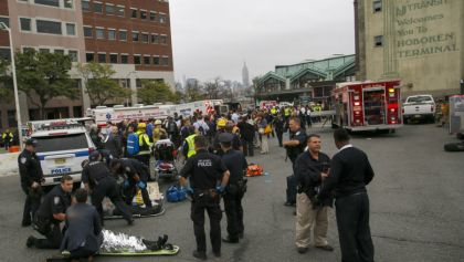 Accidente de tren deja docenas de heridos en Nueva Jersey