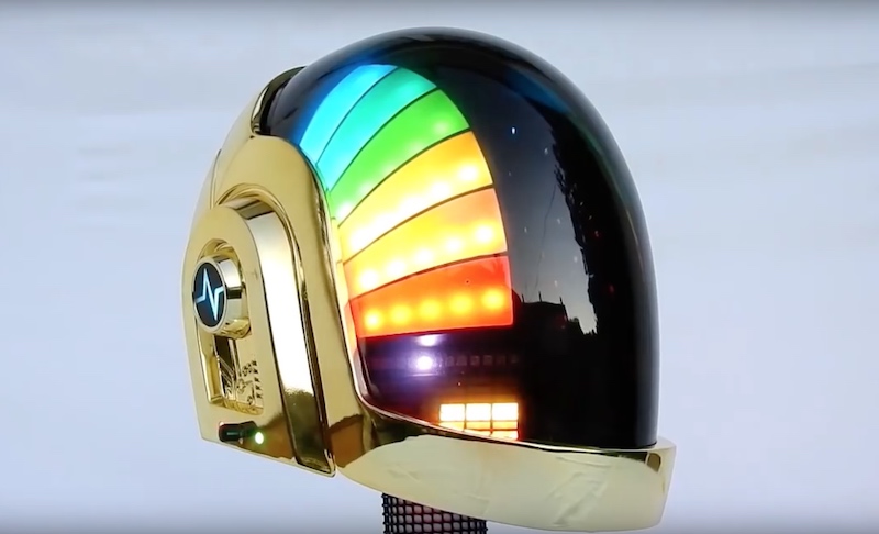 software Ardiente Maniobra Dos ingenieros crearon la mejor réplica de un casco Daft Punk del mundo! -  Sopitas.com
