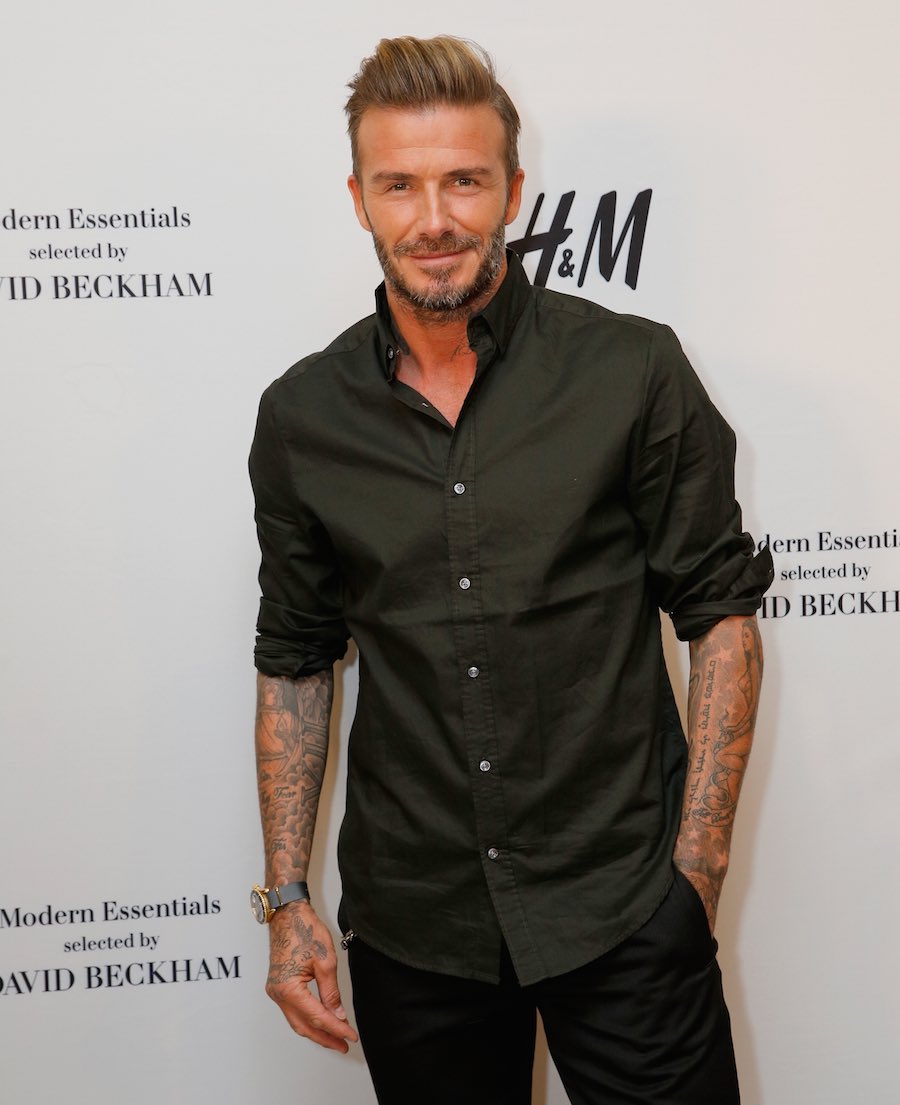 Futbolista David Beckham