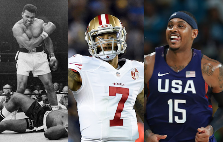 Estos son algunos deportistas que se han postulado en contra del racismo.