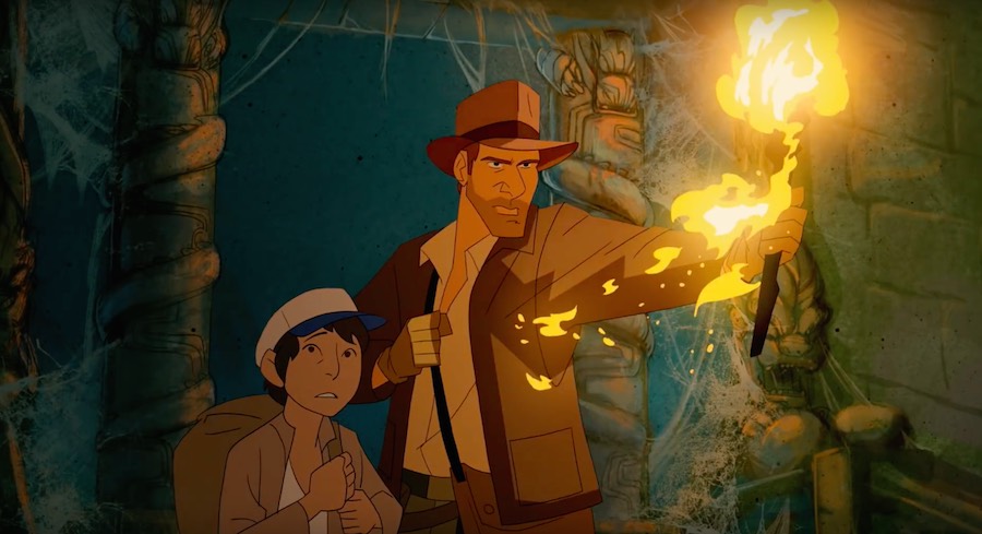 Cortometraje animado de Indiana Jones