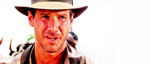 Harrison Ford como Indiana Jones - GIF