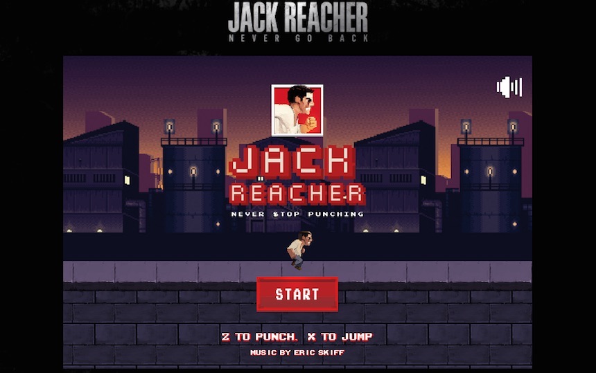 Jack Reacher Never Stop Punching Portada