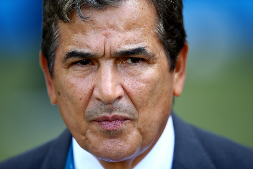 Jorge Luis Pinto está molesto con el arbitraje en CONCACAF