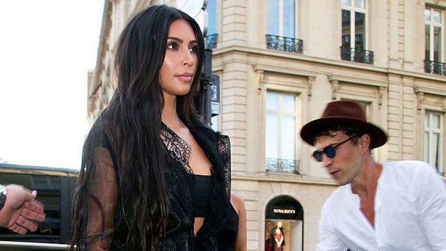 Kim Kardashian sufre una broma en París