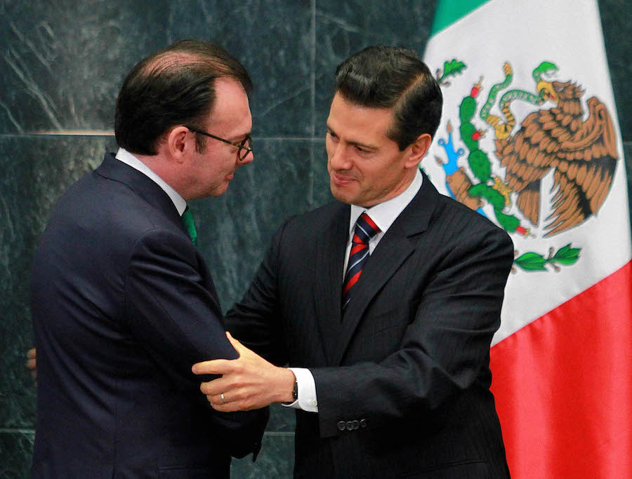 El presidente Peña Nieto acepta la renuncia de Luis Videgaray, titular de la SHCP
