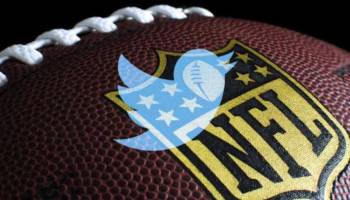 Logo de Twitter en la NFL