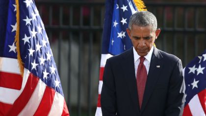 Obama encabeza los homenajes a víctimas del 9/11