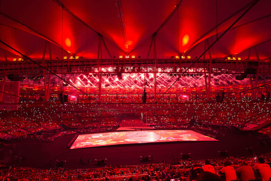 Imágenes de la Ceremonia de Apertura de los Juegos Paralímpicos de Río 2016.