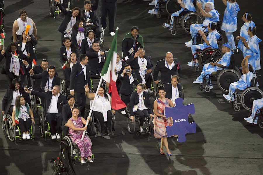 Imágenes de la Ceremonia de Apertura de los Juegos Paralímpicos de Río 2016.