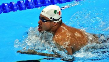 Pedro Rangel, nadador paralímpico