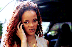 Rihanna sorprendida